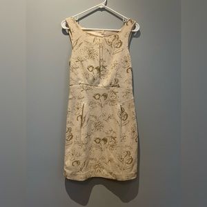 Anthropologie Open Back Dress